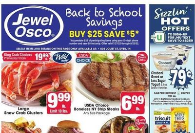 Jewel Osco (IN) Weekly Ad Flyer Specials August 10 to August 16, 2022