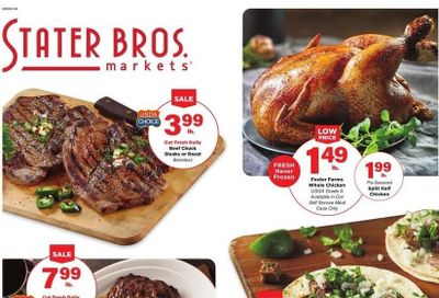 Stater Bros. (CA) Weekly Ad Flyer Specials August 10 to August 16, 2022
