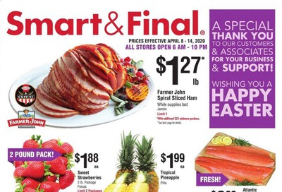 Smart and Final Weekly Ad & Flyer April 8 to 14