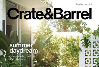 Crate & Barrel Weekly Ad & Flyer April 1 to 30