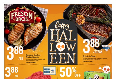 Freson-bros Flyer October 25 to 31