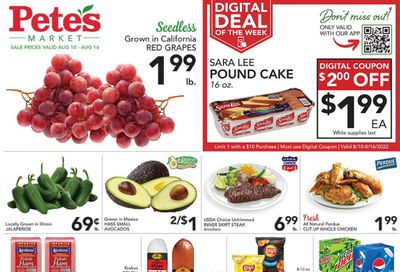 Pete's Fresh Market (IL) Weekly Ad Flyer Specials August 10 to August 16, 2022