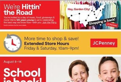 JCPenney Weekly Ad Flyer Specials August 8 to August 14, 2022