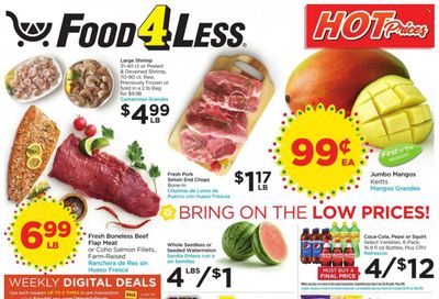 Food 4 Less (CA) Weekly Ad Flyer Specials August 10 to August 16, 2022