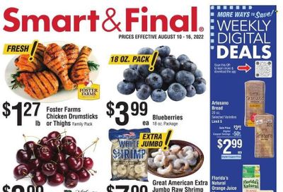 Smart & Final (AZ, CA) Weekly Ad Flyer Specials August 10 to August 16, 2022