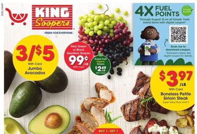 King Soopers (CO) Weekly Ad Flyer Specials August 10 to August 16, 2022