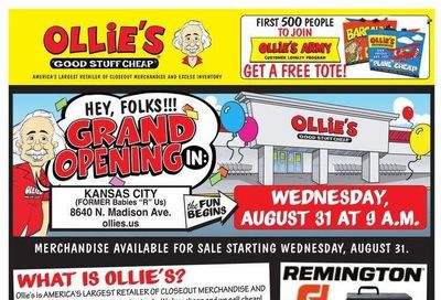 Ollie's Bargain Outlet (MO) Weekly Ad Flyer Specials August 3 to August 25, 2022
