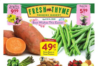 Fresh Thyme Weekly Ad & Flyer April 8 to 14