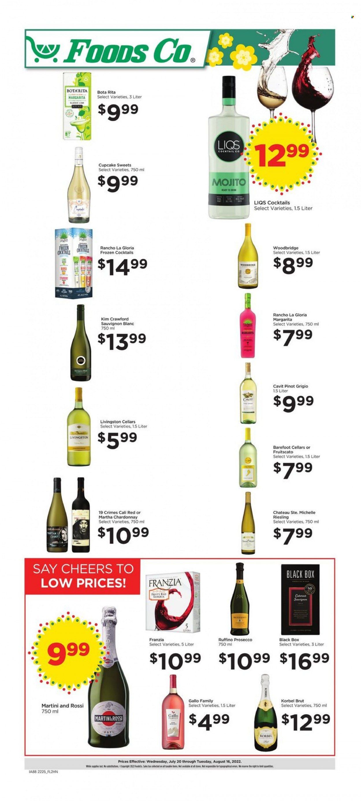 Foods Co Weekly Ad Flyer Specials July 20 to August 16, 2022