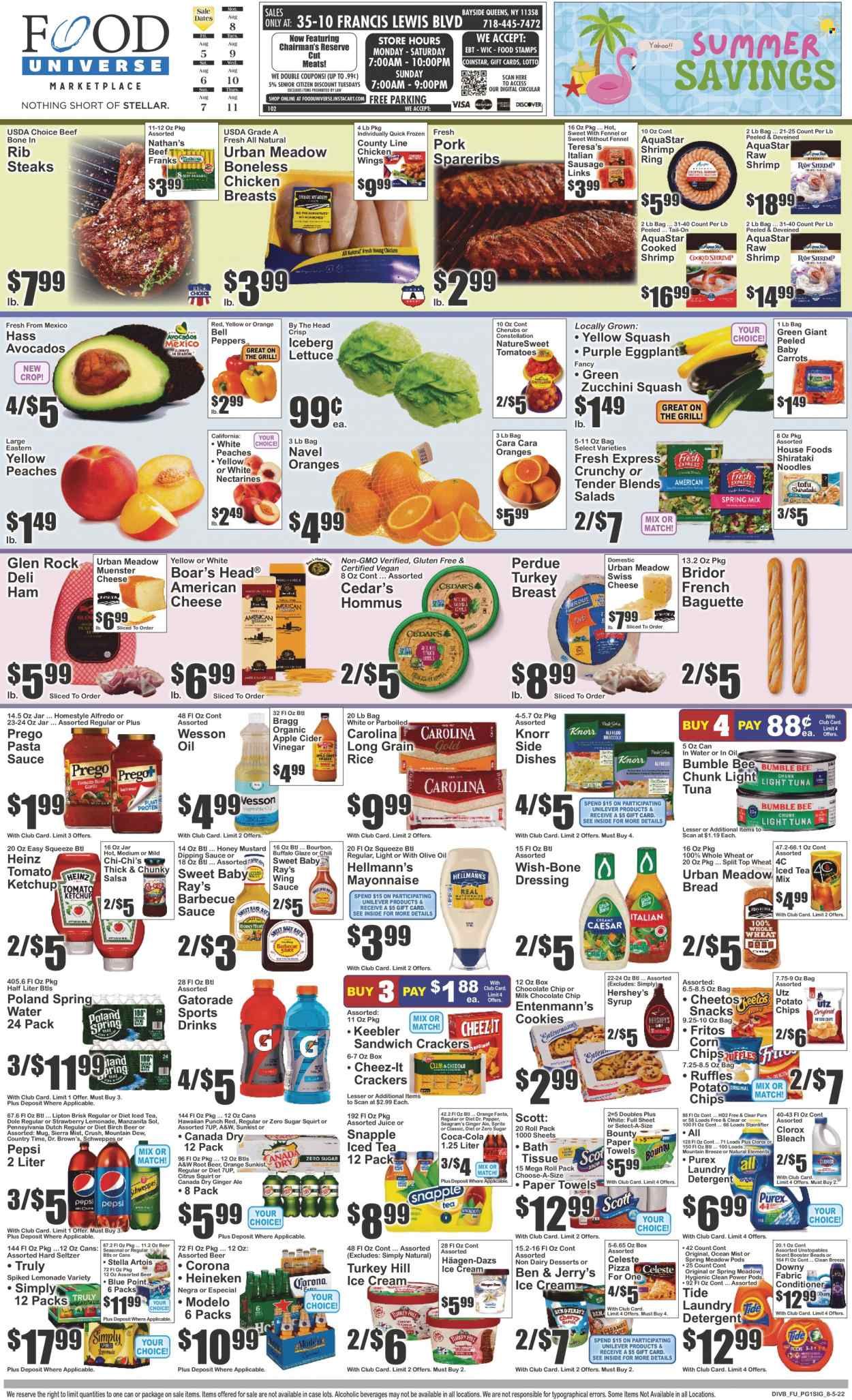 Food Universe Weekly Ad Flyer Specials August 5 to August 11, 2022