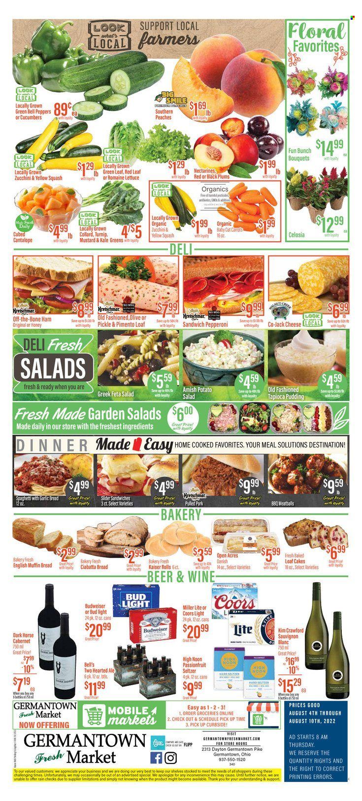 Germantown Fresh Market (OH) Weekly Ad Flyer Specials August 4 to August 10, 2022