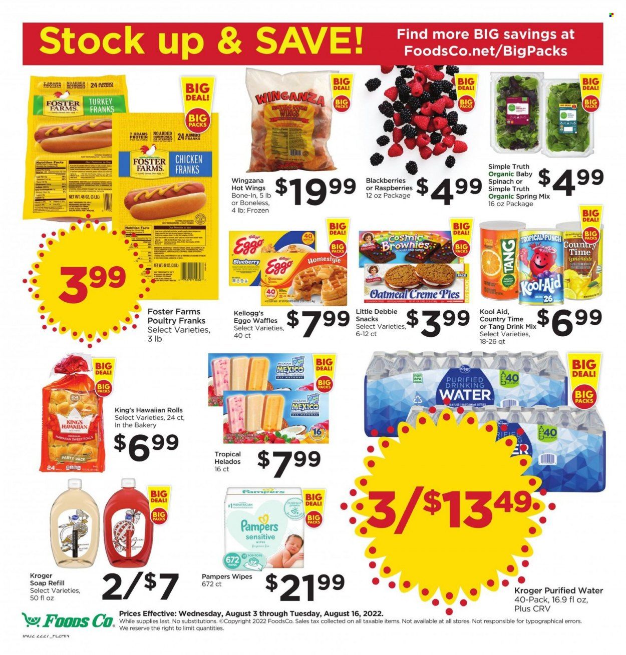Foods Co Weekly Ad Flyer Specials August 10 to August 16, 2022