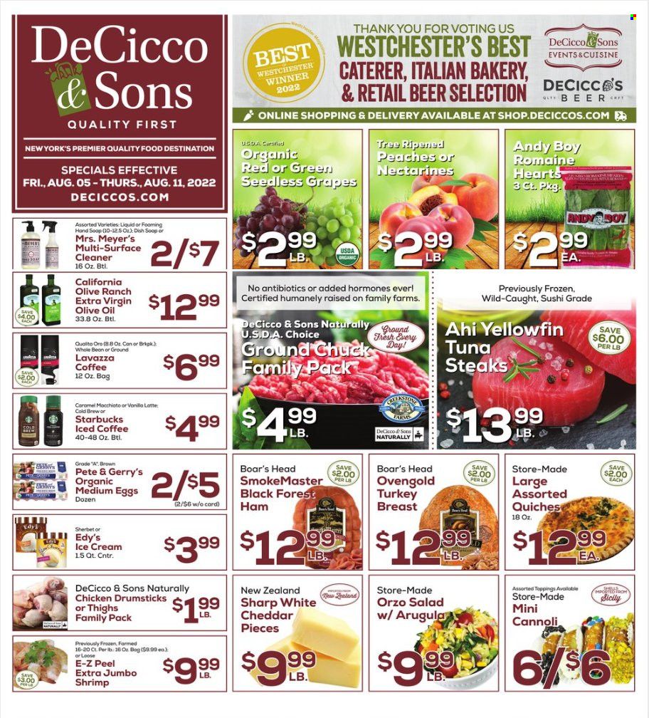 DeCicco & Sons (NY) Weekly Ad Flyer Specials August 5 to August 11, 2022