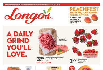 Longo's Flyer August 11 to 17