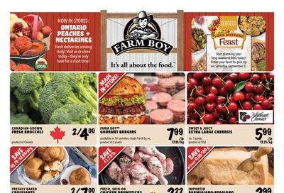 Farm Boy (Toronto (except 5245 Dundas St W), Barrie, Cambridge, Hamilton, Brantford, St. Catherine, Kitchener, Waterloo, London) Flyer August 11 to 17