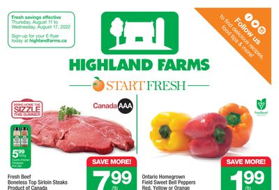 Highland Farms Flyer August 11 to 17