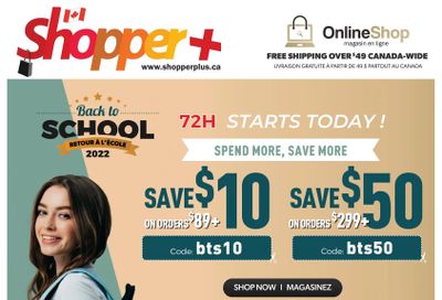 Shopper Plus Flyer August 9 to 16