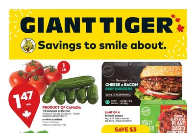 Giant Tiger (Atlantic) Flyer August 10 to 16