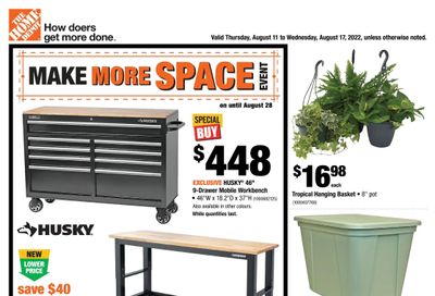 Home Depot (BC) Flyer August 11 to 17