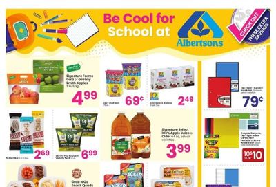 Albertsons (CA, ID, LA, MT, OR, TX, WA) Weekly Ad Flyer Specials August 10 to August 16, 2022