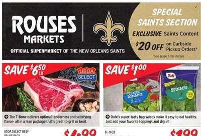 Rouses Markets (AL, LA, MS) Weekly Ad Flyer Specials August 10 to August 17, 2022