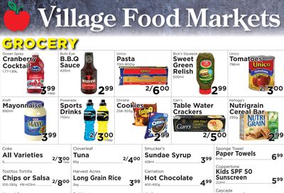 Village Food Market Flyer August 10 to 16