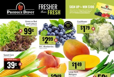 Produce Depot Flyer August 10 to 16