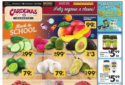 Cardenas (CA, NV) Weekly Ad Flyer Specials August 10 to August 16, 2022
