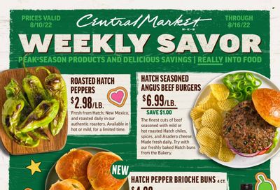 Central Market (TX) Weekly Ad Flyer Specials August 10 to August 16, 2022