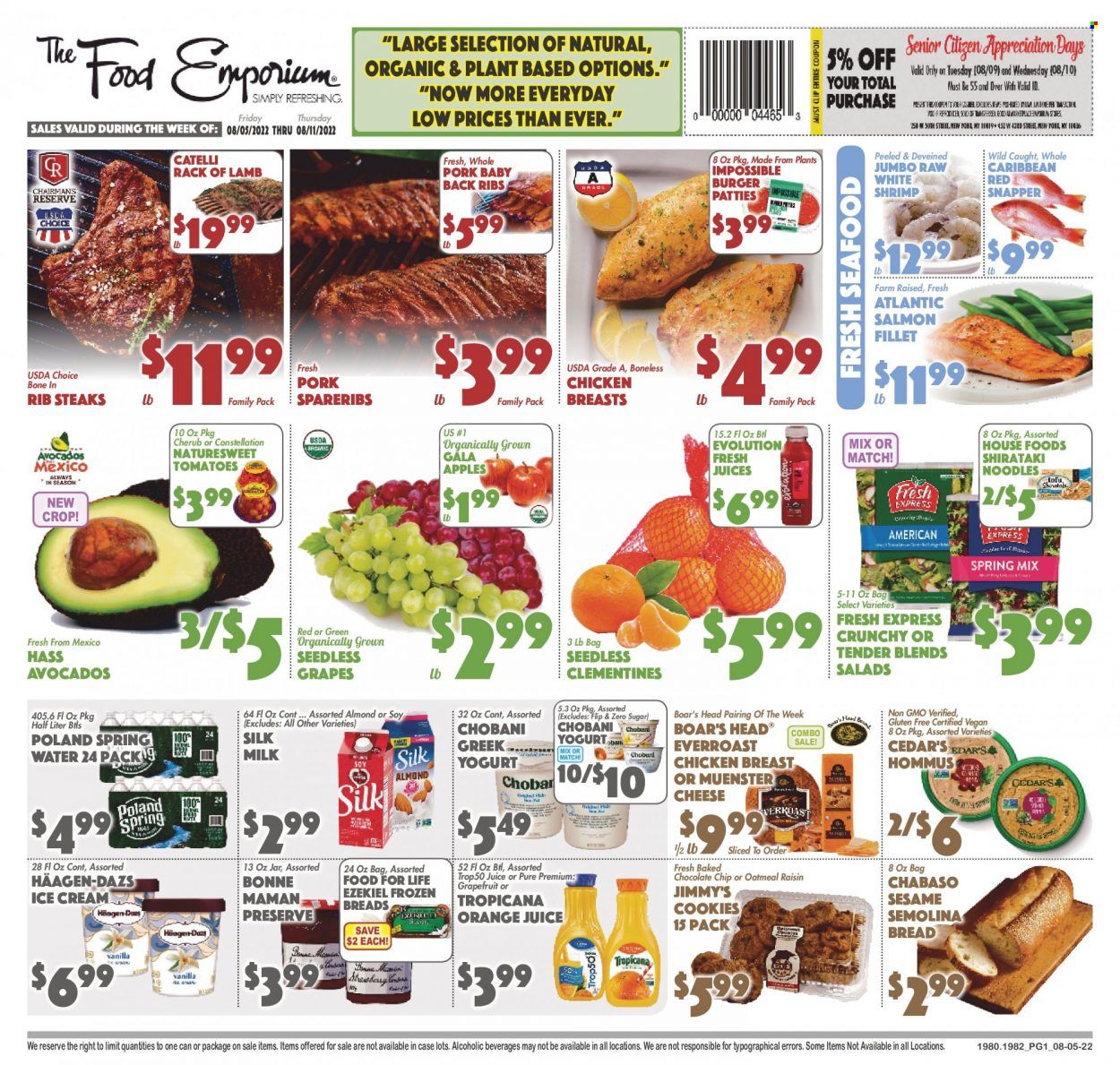 The Food Emporium Weekly Ad Flyer Specials August 5 to August 11, 2022