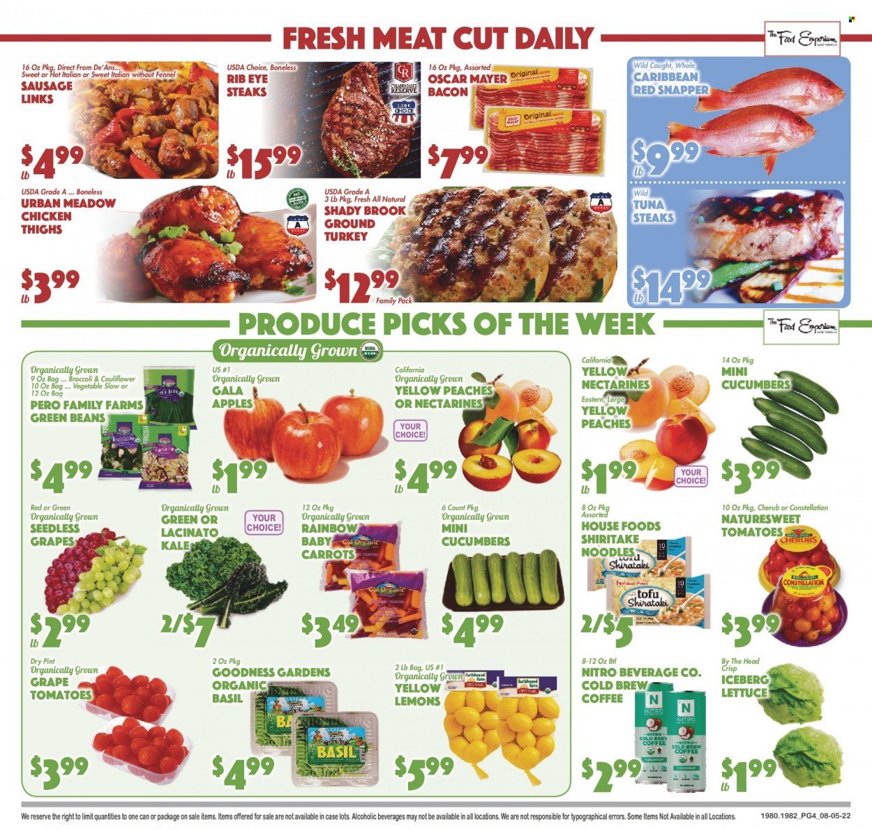 The Food Emporium Weekly Ad Flyer Specials August 5 to August 11, 2022