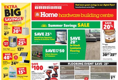 Home Hardware Building Centre () Flyer August 11 to 17