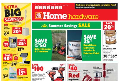 Home Hardware (BC) Flyer August 11 to 17