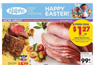 Ralphs Weekly Ad & Flyer April 8 to 14