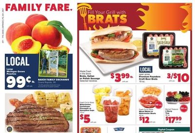 Family Fare (MI) Weekly Ad Flyer Specials August 7 to August 13, 2022