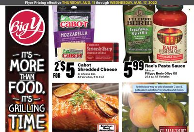 Big Y (CT) Weekly Ad Flyer Specials August 11 to August 17, 2022