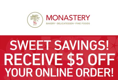 Monastery Bakery Flyer August 10 to 17