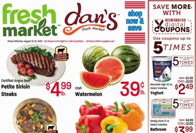 Fresh Market (UT) Weekly Ad Flyer Specials August 10 to August 16, 2022