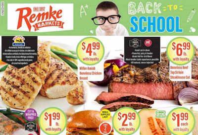 Remke (KY) Weekly Ad Flyer Specials August 4 to August 10, 2022