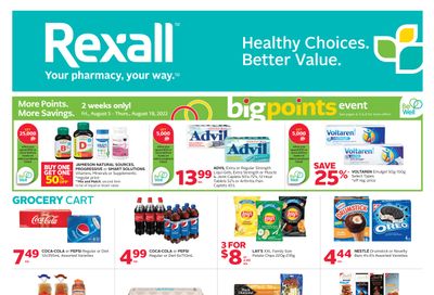 Rexall (ON) Flyer August 12 to 18