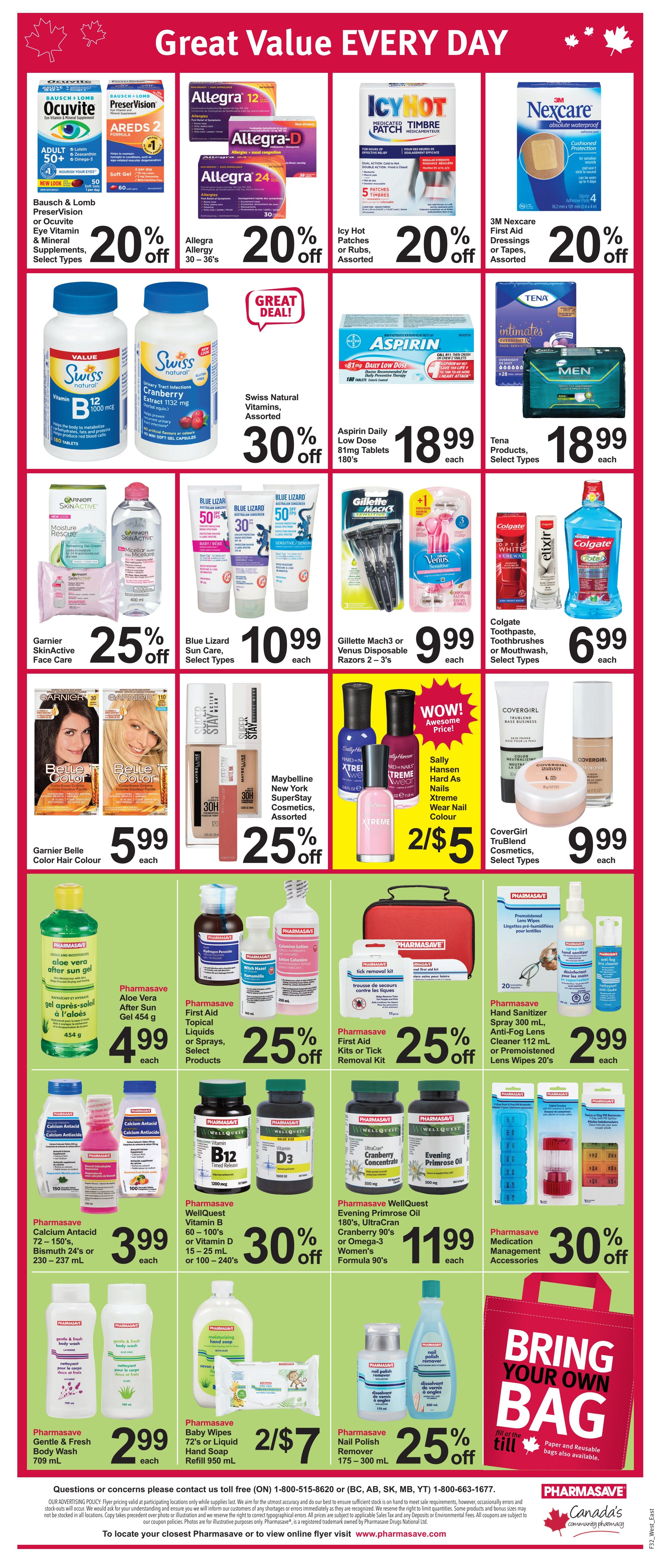 Pharmasave (ON) Flyer August 12 to 18