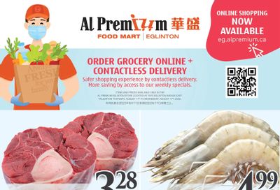Al Premium Food Mart (Eglinton Ave.) Flyer August 11 to 17