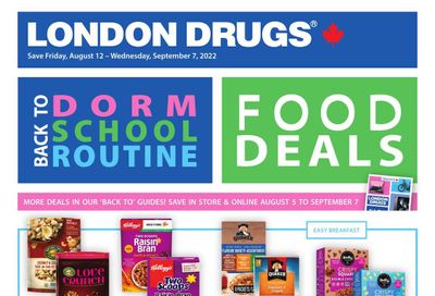 London Drugs Food Deals Flyer August 12 to September 7