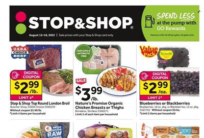 Stop & Shop (RI) Weekly Ad Flyer Specials August 12 to August 18, 2022