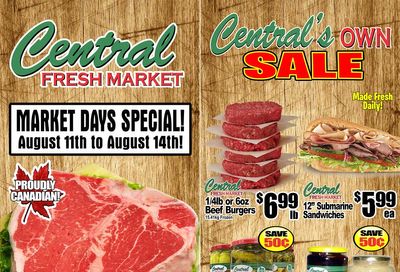 Central Fresh Market Flyer August 11 to 18