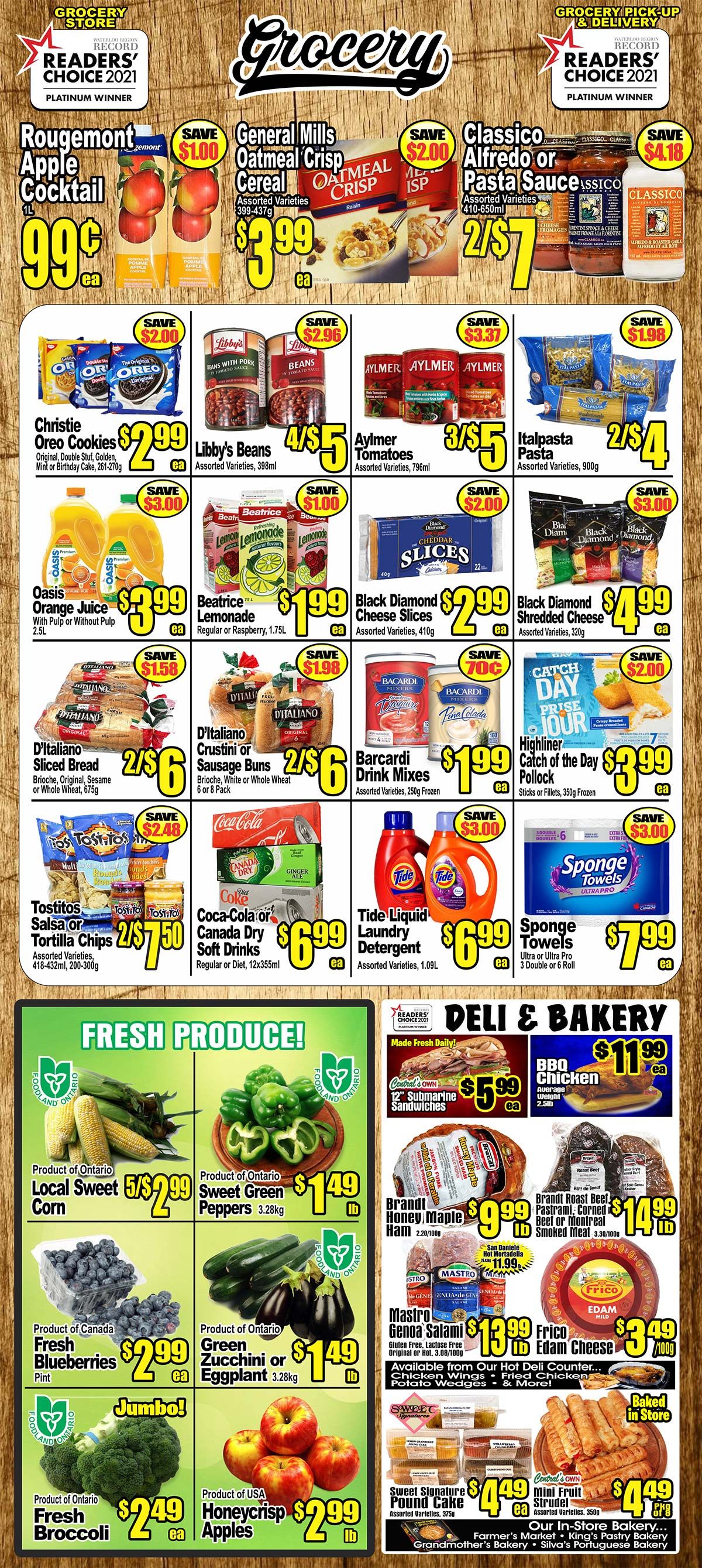 Central Fresh Market Flyer August 11 to 18