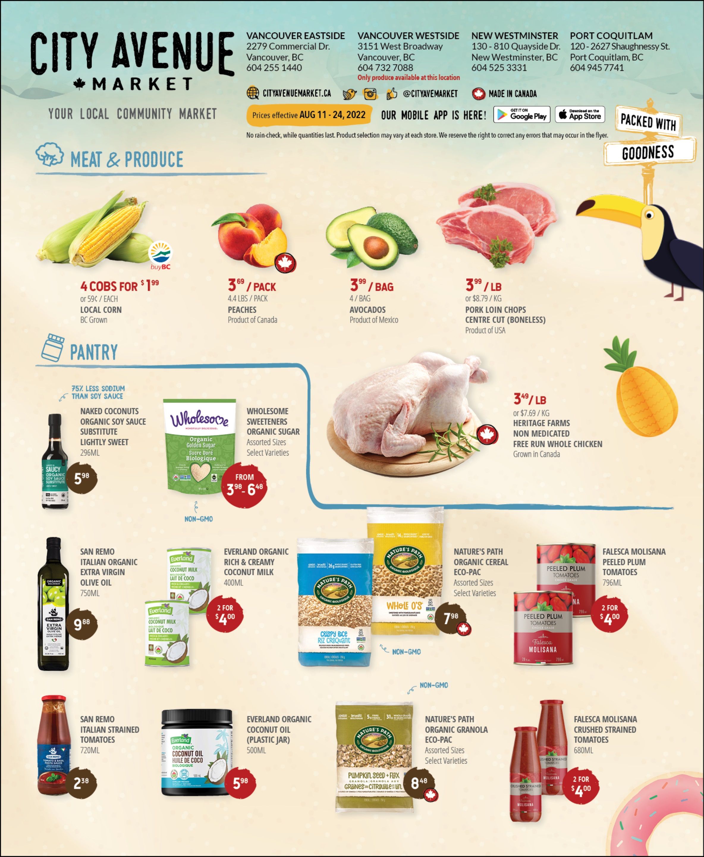 City Avenue Market Flyer August 11 to 24