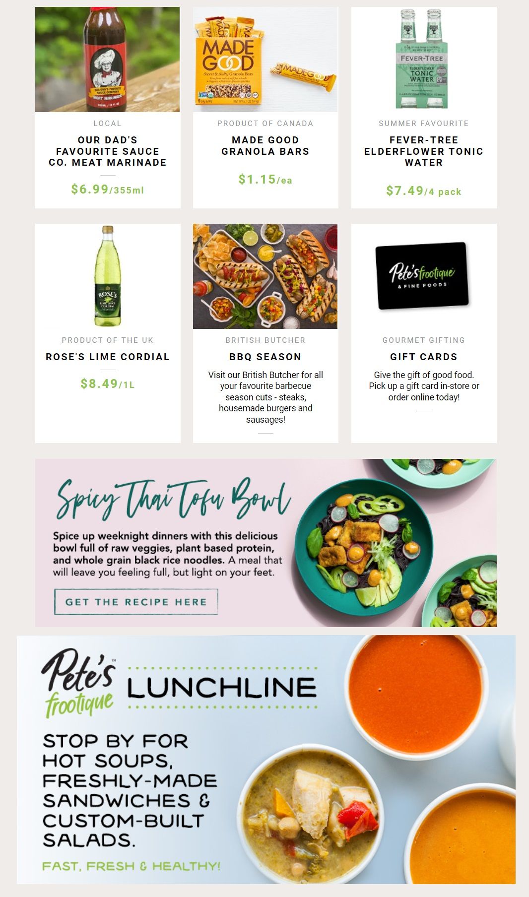 Pete's Fine Foods Flyer August 11 to 17