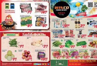 WinCo Food Mart (HWY 7) Flyer August 11 to 17