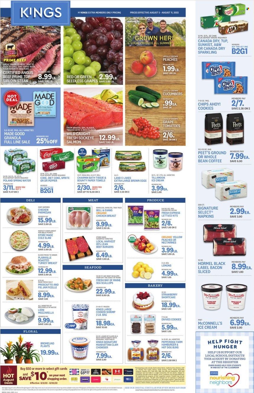 Kings Food Markets (CT, NJ, NY) Weekly Ad Flyer Specials August 5 to August 11, 2022